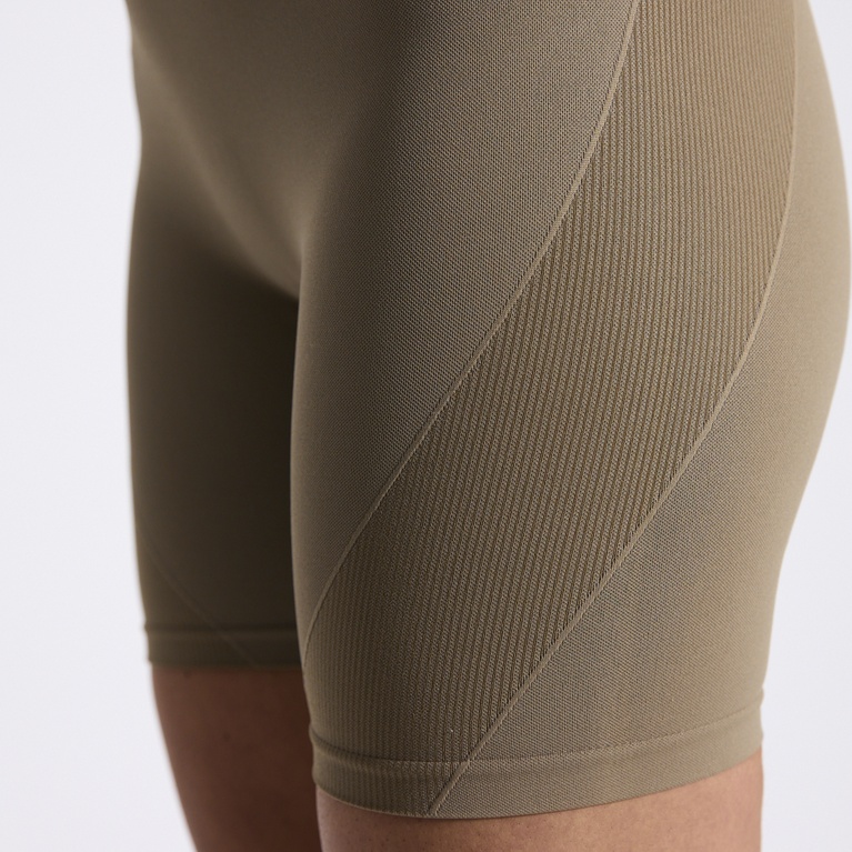 Biker shorts "Short Tights Seamless"  Beige